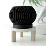 Spirala – Moderner Pflanzentopf mit Spiralstruktur