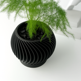 Spirala – Moderner Pflanzentopf mit Spiralstruktur