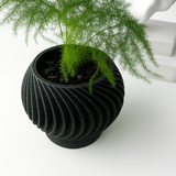 Spirala – Moderner Pflanzentopf mit Spiralstruktur